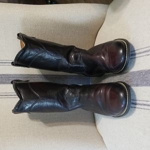 🌻 Dark brown cowboy boots, 8M